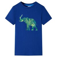 Kinder-T-Shirt Dunkelblau 92