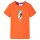 Kinder-T-Shirt Dunkelorange 92