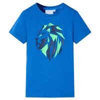 Kinder-T-Shirt Blau 140