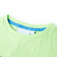 Kinder-T-Shirt Neongr&uuml;n 128