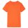 Kinder-T-Shirt Dunkelorange 116