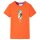 Kinder-T-Shirt Dunkelorange 116