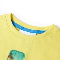 Kinder-T-Shirt Gelb 116