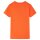 Kinder-T-Shirt Dunkelorange 128