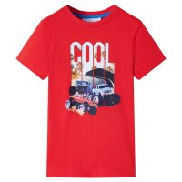 Kinder-T-Shirt Rot 104