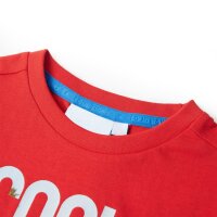 Kinder-T-Shirt Rot 104