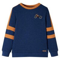 Kinder-Sweatshirt Indigoblau 116