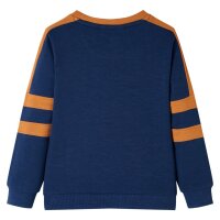 Kinder-Sweatshirt Indigoblau 116