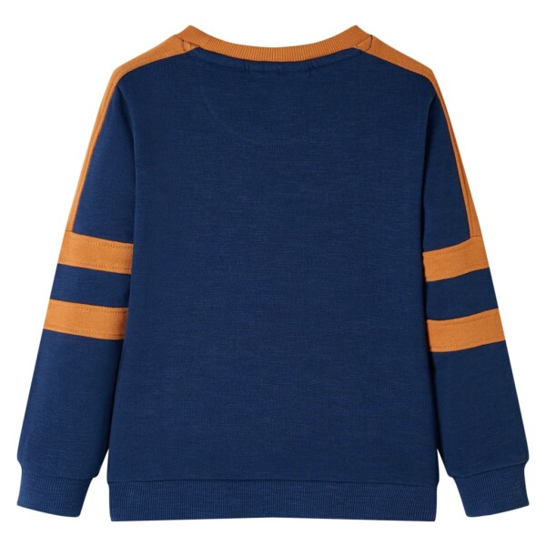 Kinder-Sweatshirt Indigoblau 140