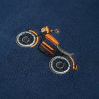 Kinder-Sweatshirt Indigoblau 140