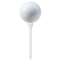 vidaXL Golf-Tees 1000 Stk. Weiß 70 mm Bambus