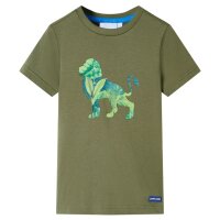 Kinder-T-Shirt Khaki 140