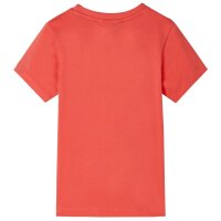 Kinder-T-Shirt Hellrot 140