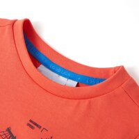 Kinder-T-Shirt Hellrot 140