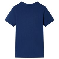 Kinder-T-Shirt Dunkelblau 92