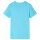 Kinder-T-Shirt Aquablau 116