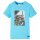 Kinder-T-Shirt Aquablau 116