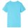 Kinder-T-Shirt Aquablau 140