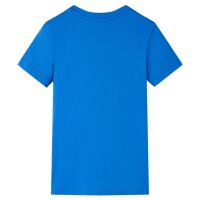 Kinder-T-Shirt Blau 128