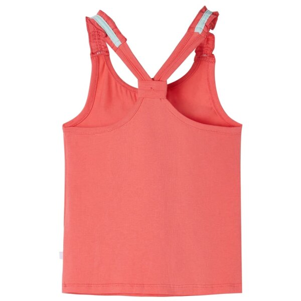 Kinder-Tanktop Korallenrosa 116