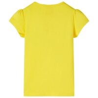 Kinder-T-Shirt Gelb 104