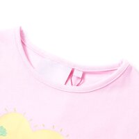 Kinder-T-Shirt Hellrosa 128