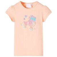 Kinder-T-Shirt Hellorange 104