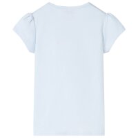 Kinder-T-Shirt Hellblau 116