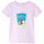 Kinder-T-Shirt Zartrosa 116