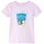 Kinder-T-Shirt Zartrosa 140