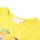 Kinder-T-Shirt Gelb 128