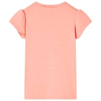 Kinder-T-Shirt Korallenrosa 140