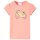 Kinder-T-Shirt Korallenrosa 140