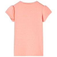 Kinder-T-Shirt Korallenrosa 116