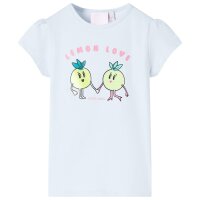 Kinder-T-Shirt Hellblau 140