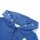 Kinder-Kapuzenpullover mit Reißverschluss Blau Melange 104