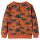 Kinder-Sweatshirt Helles Rostbraun 92