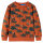 Kinder-Sweatshirt Helles Rostbraun 92