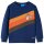 Kinder-Sweatshirt Marineblau 128