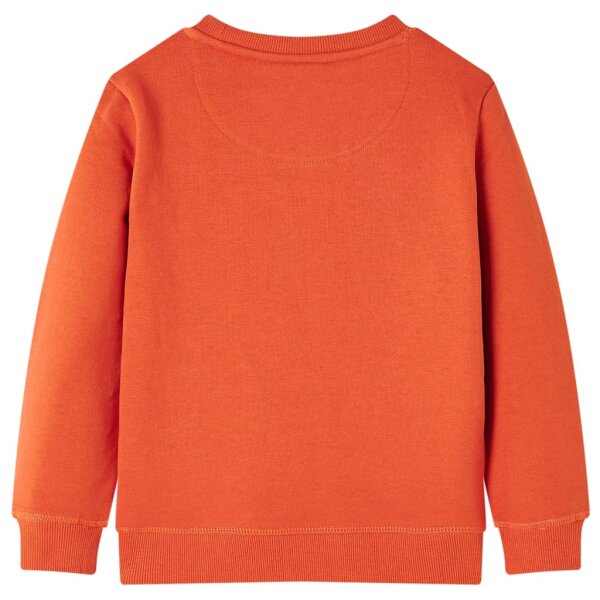 Kinder-Sweatshirt Orange 128