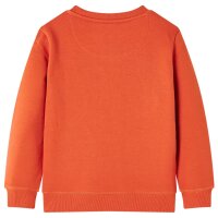 Kinder-Sweatshirt Orange 128