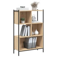 vidaXL B&uuml;cherregal Sonoma-Eiche 72x28x109 cm Holzwerkstoff