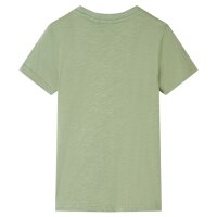 Kinder-T-Shirt Helles Khaki 140