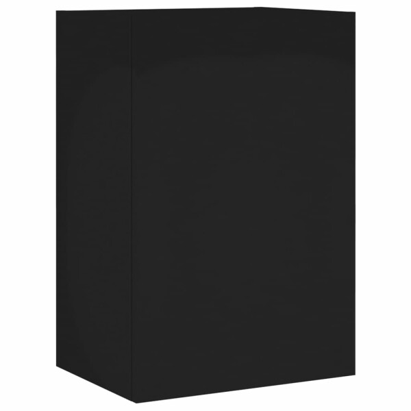 vidaXL TV-Wandschrank Schwarz 40,5x30x60 cm Holzwerkstoff