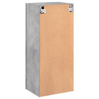 vidaXL TV-Wandschrank Betongrau 40,5x30x90 cm Holzwerkstoff