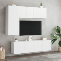 vidaXL TV-Wandschrank Wei&szlig; 60x30x41 cm