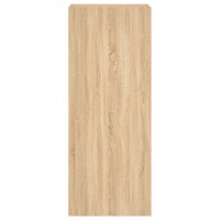 vidaXL TV-Wandschrank Sonoma-Eiche 40,5x30x102 cm Holzwerkstoff