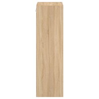 vidaXL TV-Wandschrank Sonoma-Eiche 40,5x30x102 cm Holzwerkstoff