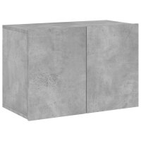 vidaXL TV-Wandschrank Betongrau 60x30x41 cm