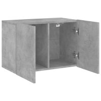 vidaXL TV-Wandschrank Betongrau 60x30x41 cm